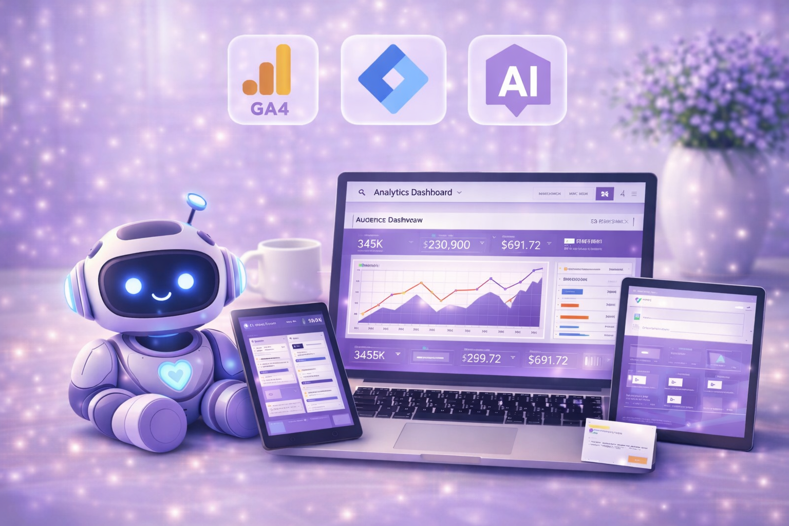 Veebianalüütika seadistus päringute ja müügi mõõtmiseks